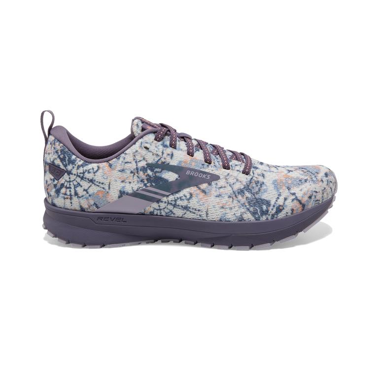 Brooks REVEL 5 Performance Road Running Shoes Womens Sale - lavender Purple/Cadet/Thistle/White (FTD